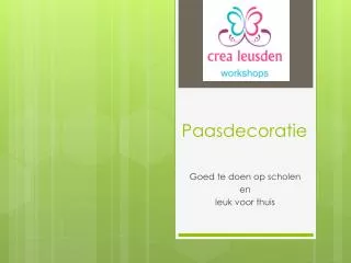 Paasdecoratie