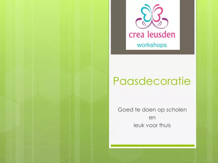 paasdecoratie