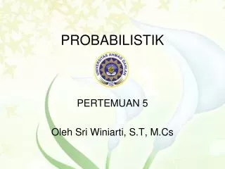 probabilistik