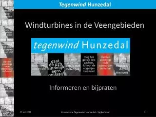 Windturbines in de Veengebieden