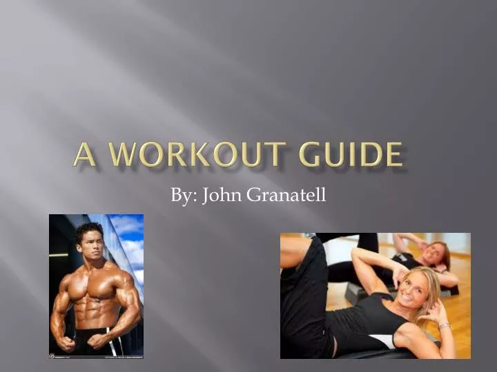a workout guide