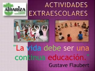 actividades extraescolares