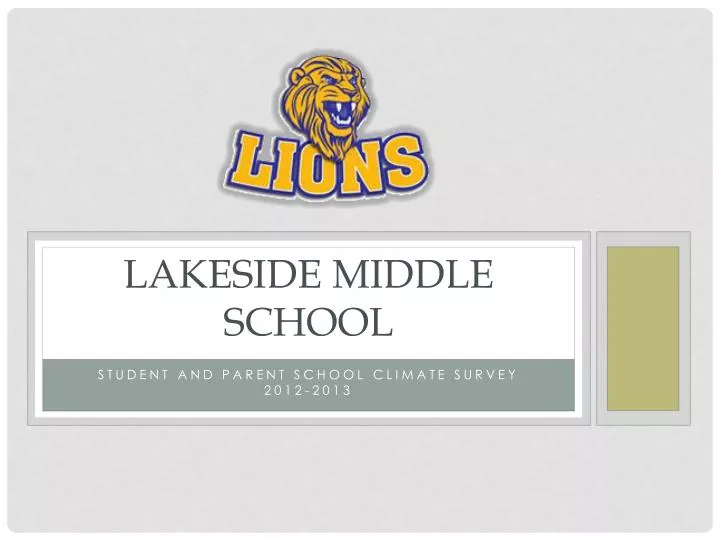 lakeside middle school