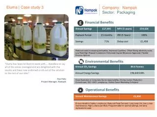 Company: Nampak Sector: Packaging