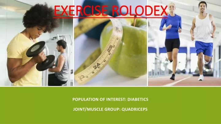 exercise rolodex