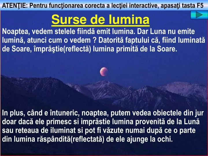 surse de lumina