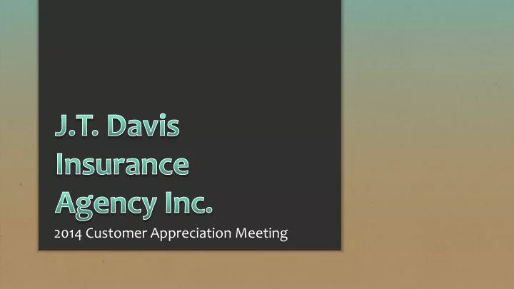 2014 customer appreciation meeting