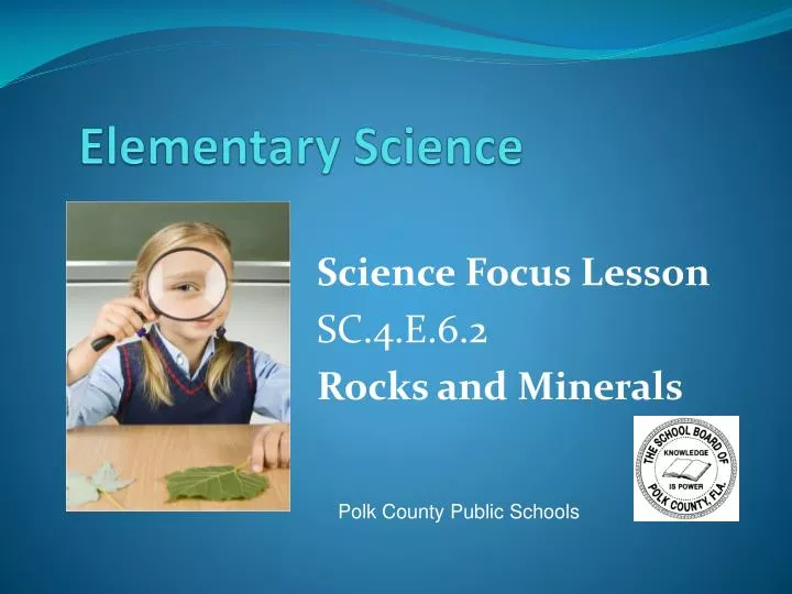 elementary science