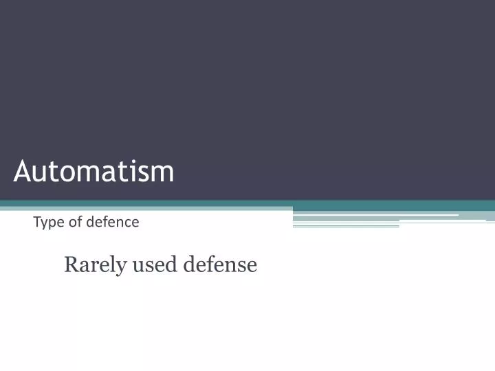 automatism