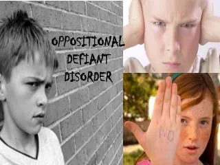 oppositional defiant disorder