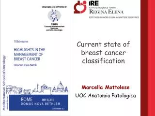 Current state of breast cancer classification