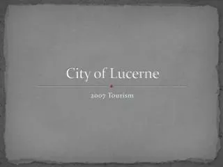 City of Lucerne
