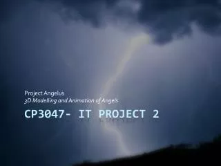CP3047- IT Project 2