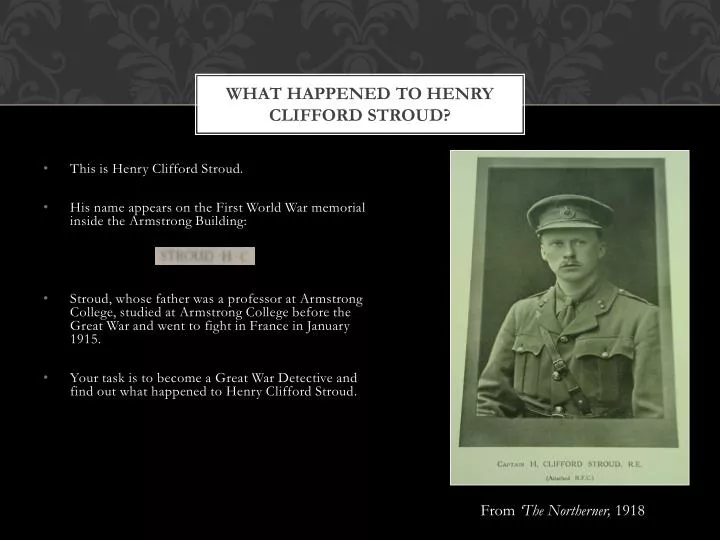 what happened to henry clifford stroud