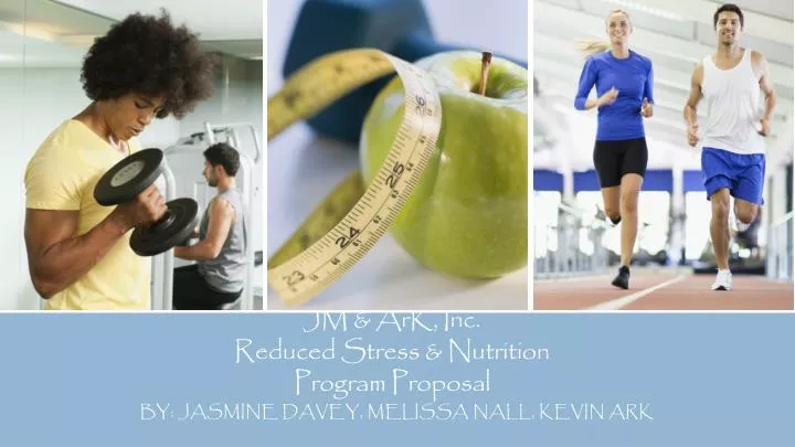 jm ark inc reduced stress nutrition program proposal