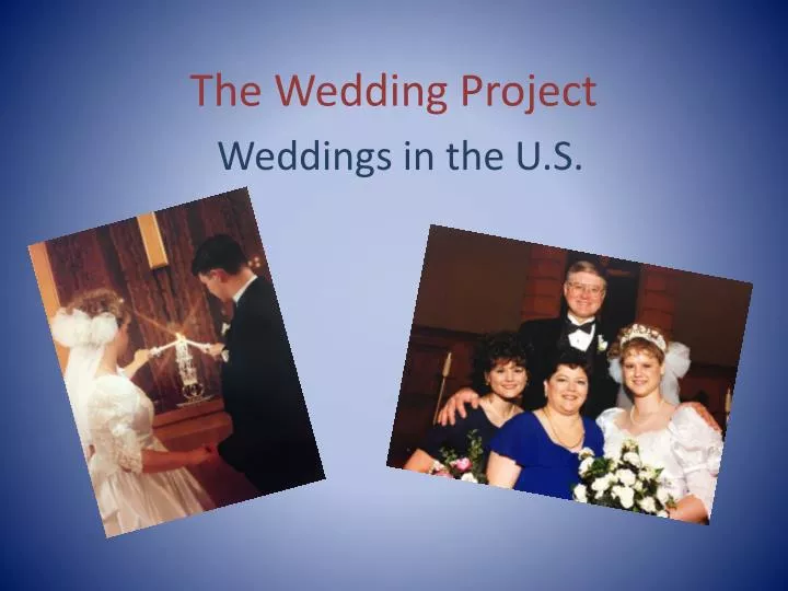 the wedding project