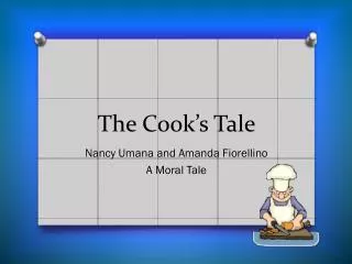 The Cook’s Tale