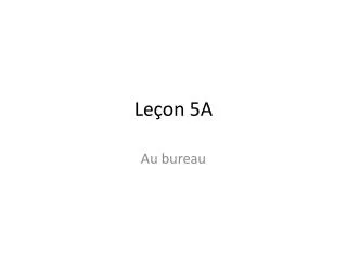 le on 5a