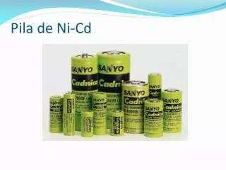 pila de ni cd
