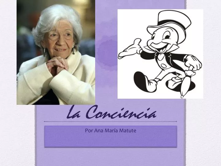 la conciencia