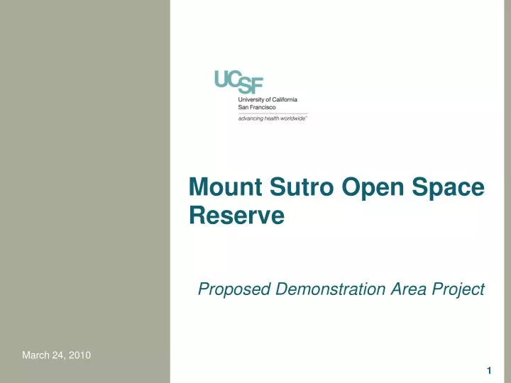 mount sutro open space reserve