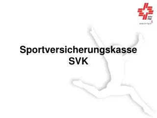 sportversicherungskasse svk