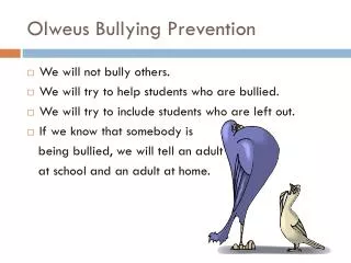 Olweus Bullying Prevention