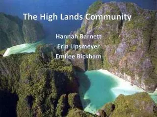 The High Lands Community