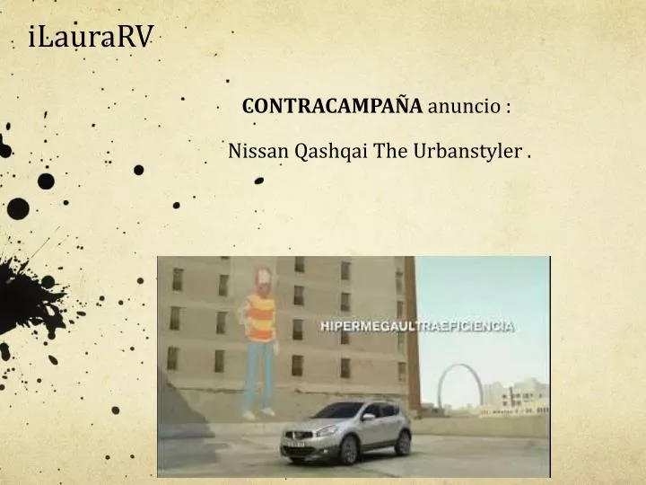 contracampa a anuncio nissan qashqai the urbanstyler
