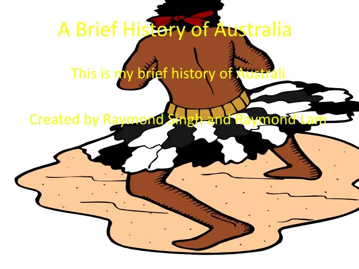 a brief history of australia