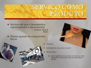 servi o como produto
