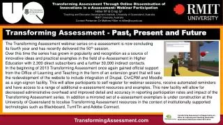 TransformingAssessment.com