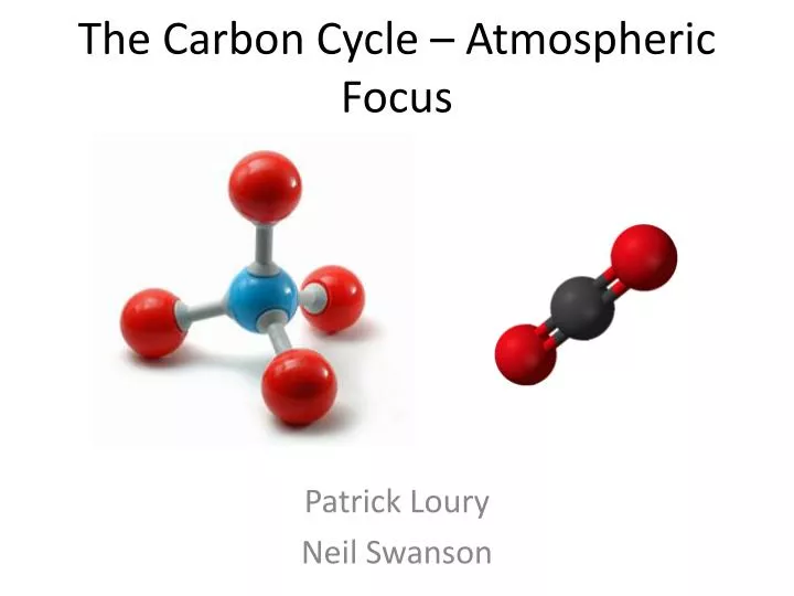 the carbon cycle atmospheric focus