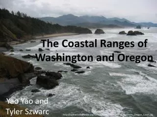 The Coastal Ranges of Washington and Oregon