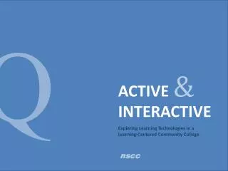 ACTIVE INTERACTIVE