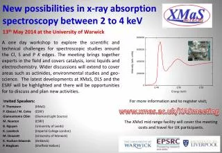 New possibilities in x-ray absorption spectroscopy between 2 to 4 keV