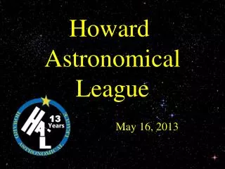 Howard Astronomical League