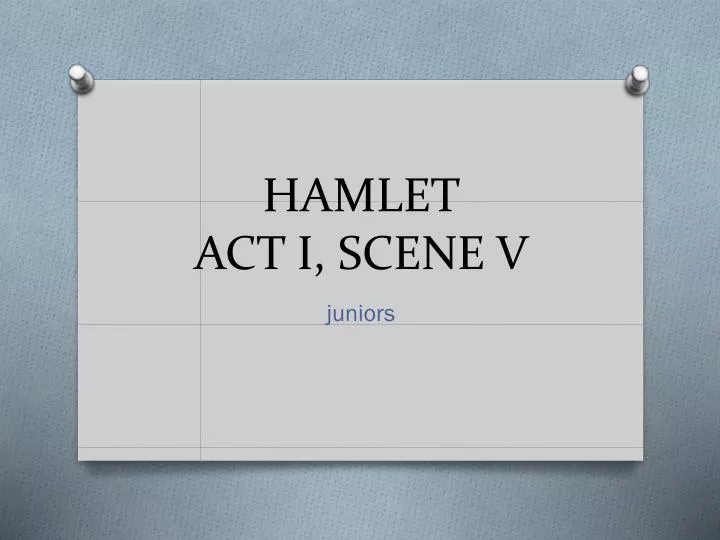 hamlet act i scene v