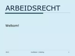 arbeidsrecht