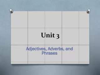 unit 3