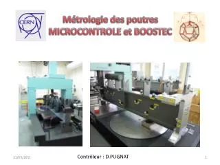 m trologie des poutres microcontrole et boostec