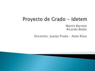 proyecto de grado idetem