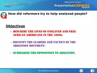 Describe the lives of enslaved and free African Americans in the 1800s.