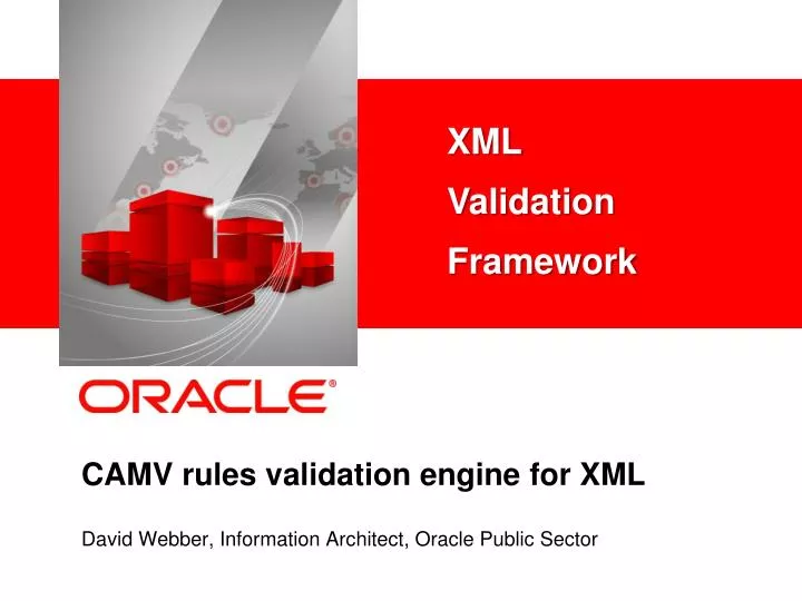 camv rules validation engine for xml