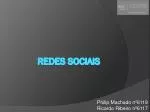 Redes Sociais - slide 1