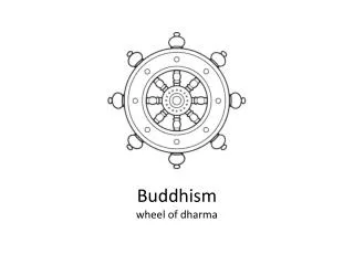 Buddhism wheel of dharma