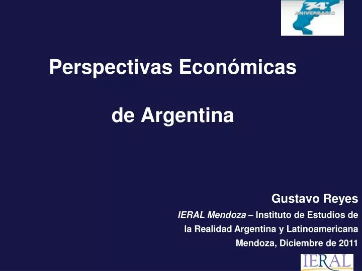 perspectivas econ micas de argentina