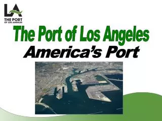 The Port of Los Angeles