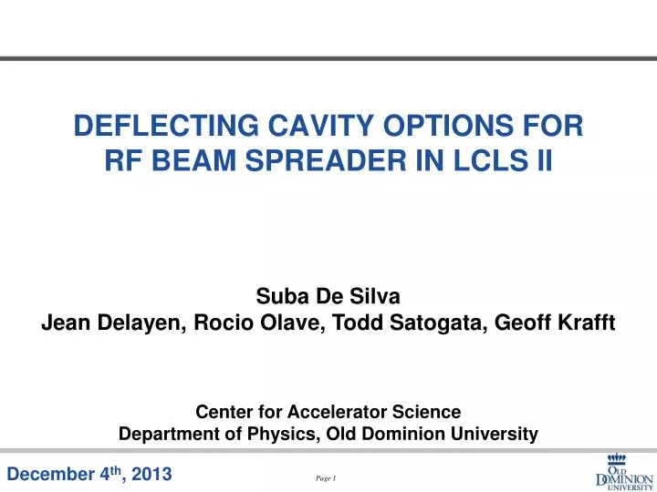 deflecting cavity options for rf beam spreader in lcls ii