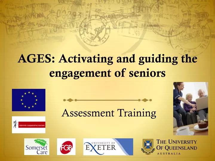 ages activating and guiding the engagement of seniors